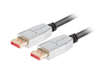 Lanberg DisplayPort кабел M/M 20pin V1.4 8K 60Hz 1m, черен
