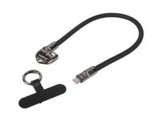 Lanberg USB-C M/M 2.0 кабел 0.3м, черен