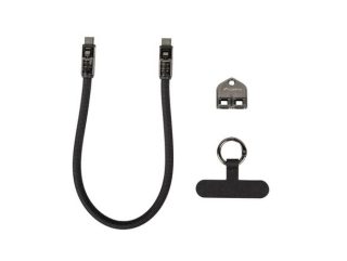 Lanberg USB-C M/M 2.0 кабел 0.3м, черен