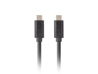 Lanberg USB-C M/M 3.1 GEN 2 кабел 1.8M 10Gb/s PD100W черен
