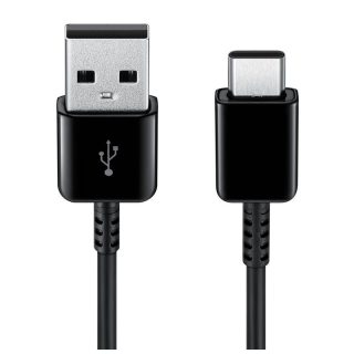 Кабел Samsung USB-C към USB 2.0, 1,5 м, 2 бр., черен
