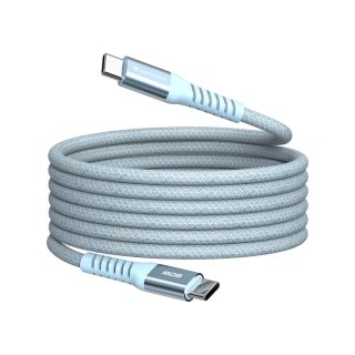 Verbatim Sync & Charge USB-C към USB-C 60W Magnetic 120 cm - Син