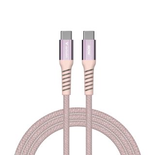 Verbatim Sync & Charge USB-C към USB-C 60W Magnetic 120 cm - Розов