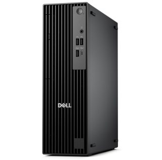 Настолен компютър Dell Pro Slim QCS1255, AMD Ryzen 5 8600G (16 TOPS NPU, 6 ядра, до 5.0GHz), 16 GB: 1 x 16 GB, DDR5, до 4800 MT/s, 512GB SSD, интегрирана графика, Wi-Fi 6, клавиатура и мишка, 180W, Ubuntu, 3Y PS