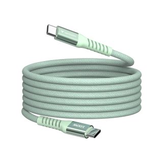 Verbatim Sync & Charge USB-C към USB-C 100W Magnetic 120 cm - Зелен
