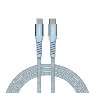 Verbatim Sync & Charge USB-C към USB-C 100W Magnetic 120 cm - Син