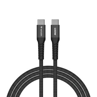 Verbatim Sync & Charge USB-C към USB-C 100W Magnetic 120 cm - Черен