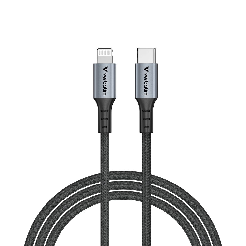Verbatim Sync & Charge USB-C към Lightning 120 cm