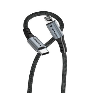 Verbatim Sync & Charge USB-C към Lightning 120 cm