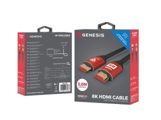 Genesis ултра високоскоростен HDMI кабел за PS5/PS4 3M 8K V2.1
