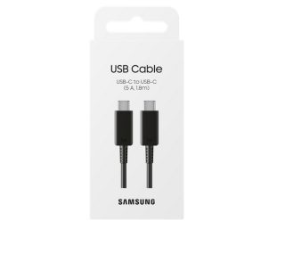 Samsung Кабел USB-C към USB-C 1.8m (5A) Черен