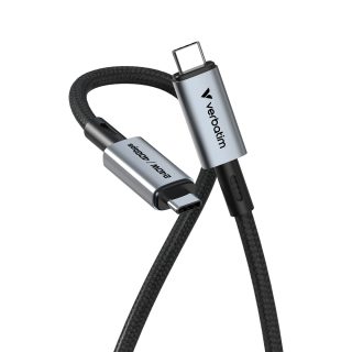 Verbatim Sync & Charge USB-C към USB-C 240W 40 Gbps 120 cm