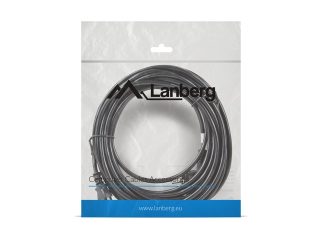 Lanberg CEE 7/7 -> IEC 320 C13 захранващ кабел 10m VDE, черен