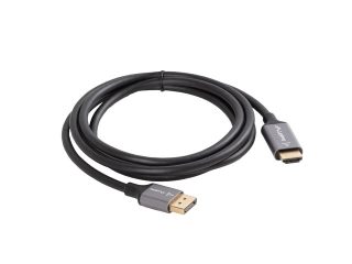 Lanberg кабел DisplayPort към HDMI 1.8 m, черен