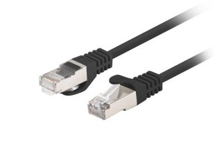 Lanberg пач кабел CAT.6 FTP 5м, опаковка от 10, черен