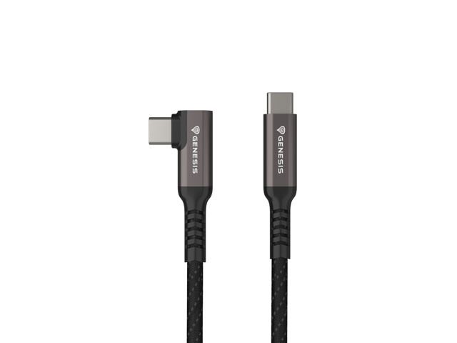 Genesis Cable USB-C M/M 3.1 GEN 2, 10GB/S PD60W VR, 5m, Black