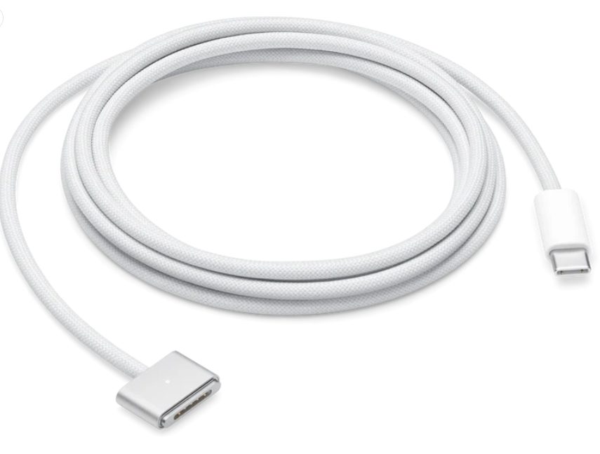 Apple USB-C към MagSafe 3 кабел (2m) - Сребрист