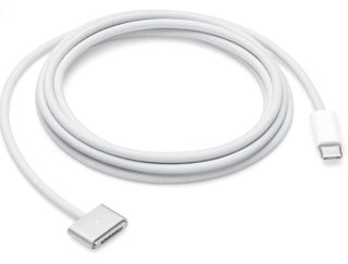Apple USB-C към MagSafe 3 кабел (2m) - Сребрист