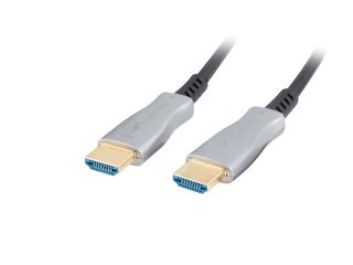 Lanberg HDMI M/M v2.0 кабел 80m оптичен черен aoc