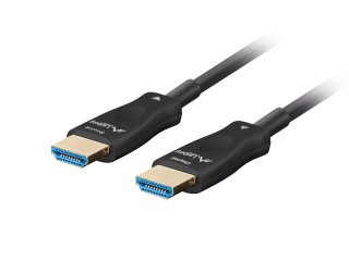 Lanberg HDMI M/M v2.1 кабел 100m оптичен черен aoc