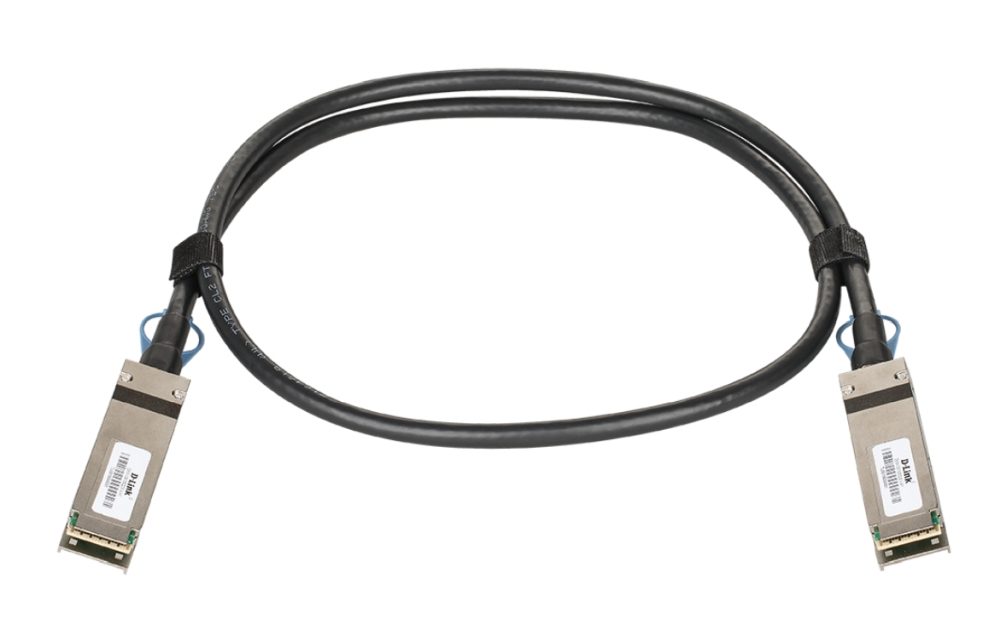 D-Link 100G QSFP28 към QSFP28 1 м Direct Attach стекващ кабел