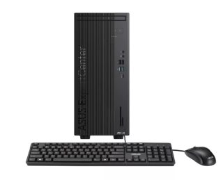 Asus ExpertCenter D7 Mini Tower, D701MER-7147003790, Intel i7-14700 2.1GHz (33MB Cache, до 5.3GHz, 20 ядра, 28 нишки), 32GB (16GB DDR5 U-DIMM *2), 1TB PCIE SSD G4, Intel UHD Graphics, 180W, 15L, черен, жива клавиатура (USB)