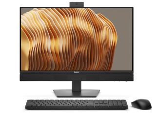 Dell Pro 24 All-in-One QC24251, Intel Core Ultra 5 235T (2.20 GHz, 24 MB), 23.8" FHD 1920x1080 100 Hz IPS AG, 1x16 GB DDR5 до 5600 MT/s, 512GB SSD, Intel Graphics, регулируема стойка, FHD HDR камера, WiFi 6E+BT, безжична клавиатура и мишка, Ubuntu, 3Y PS