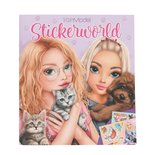 TopModel Книжка със стикери - Kitty and Doggy