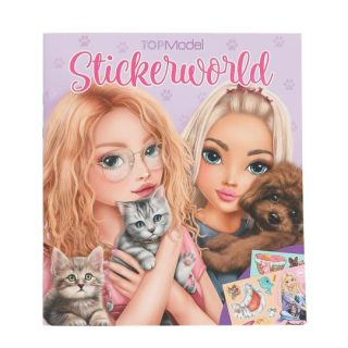 TopModel Книжка със стикери - Kitty and Doggy
