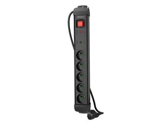 Lanberg Surge Protector SP1 5M 5 x френски контакти черен