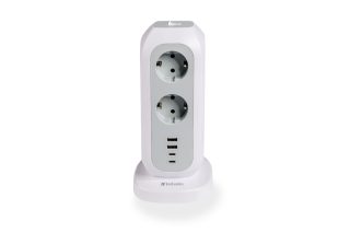 Verbatim EUPT-01 EU Power Tower 11 AC с 2 x USB-C / 2 x USB-A