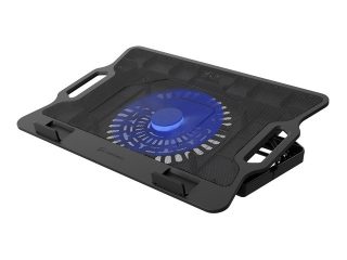 Natec охлаждаща поставка за лаптоп Dipper 2 12,1-17,3" вентилатор, LED светлина, 2 USB