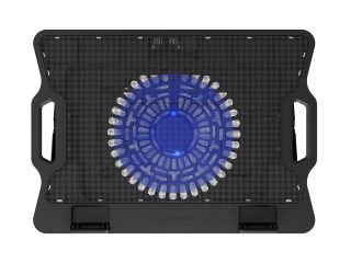 Natec охлаждаща поставка за лаптоп Dipper 2 12,1-17,3" вентилатор, LED светлина, 2 USB