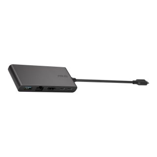 Asus DC201 DUAL 4K USB-C Докинг станция, Черен