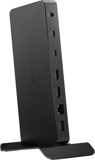 Asus DC500 Triple 4K Thunderbolt 4 докинг станция, черна