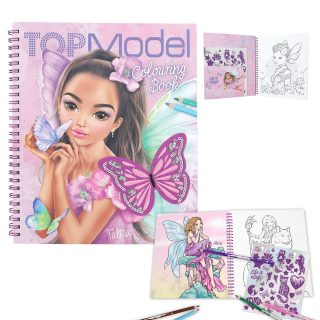 Книжка за оцветяване Depesche TopModel - Fairy Love