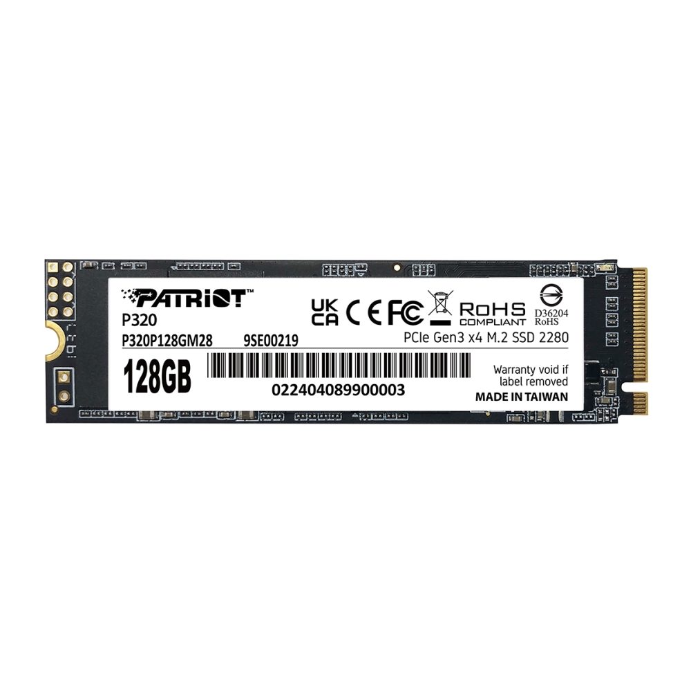 Patriot P320 128GB M.2 2280 PCIe SSD