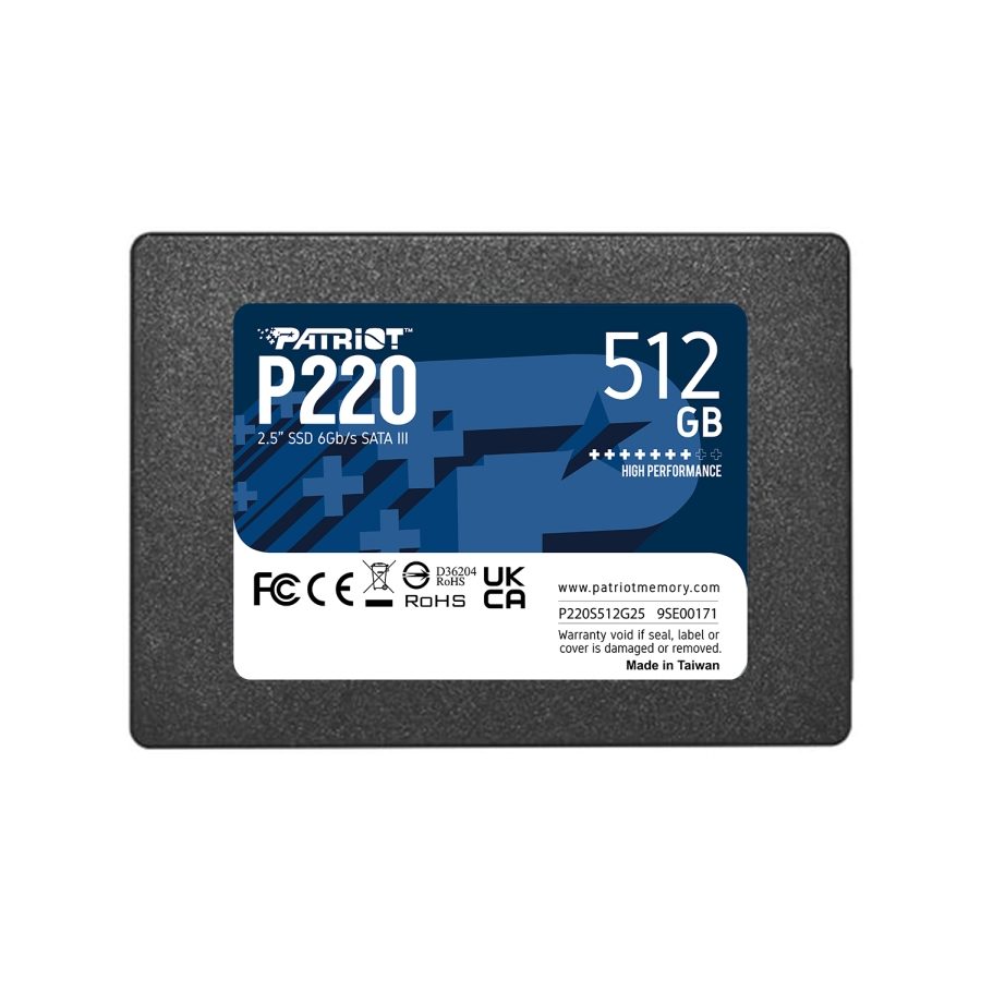 Patriot P220 512GB SATA3 2.5" SSD
