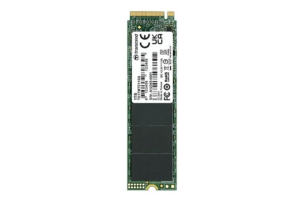 Transcend 500GB M.2 2280 PCIe Gen3x4 M-Key QLC DRAM-less SSD