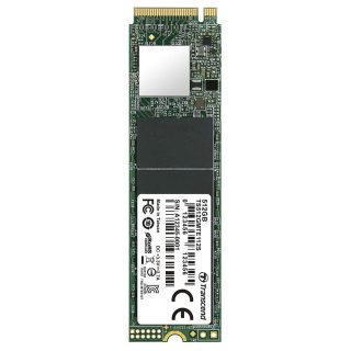 Transcend 512GB M.2 2280 PCIe Gen3x4 M-Key 3D TLC DRAM-less SSD