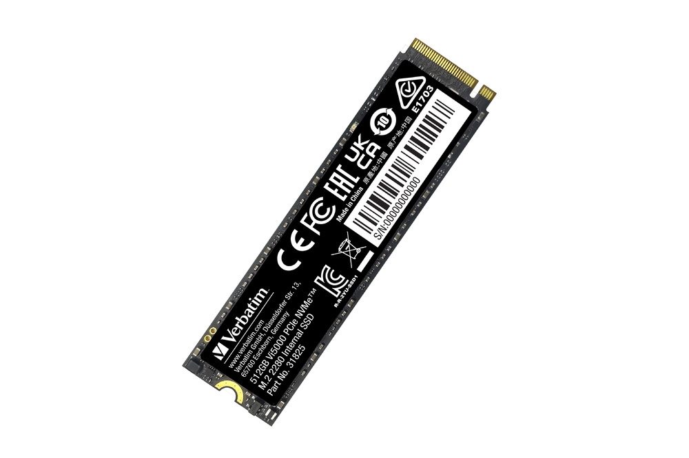 Verbatim Vi5000 Internal PCIe NVMe M.2 SSD 512GB