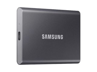 Samsung Portable SSD T7 1TB, USB 3.2, Read 1050 MB/s Write 1000 MB/s, Titan Gray
