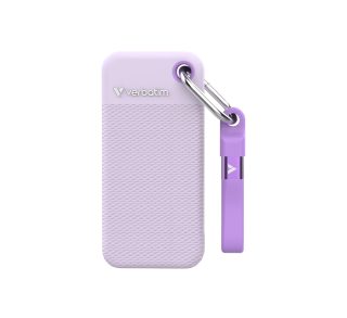 Verbatim Pocket SSD USB 3.2 Gen 2 1TB Purple incl. two rubber sleeves