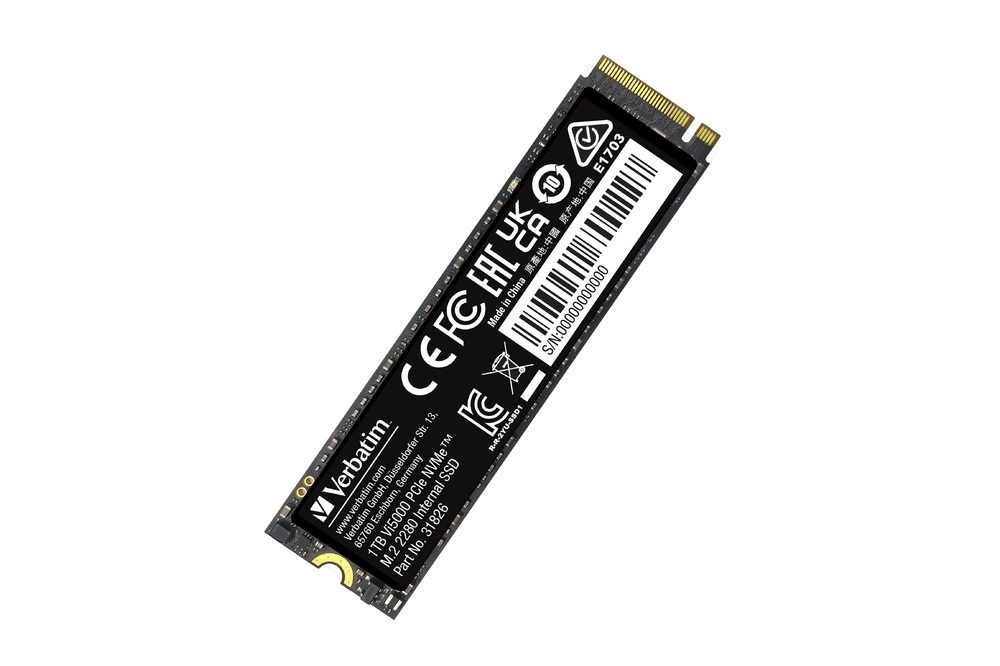 Verbatim Vi5000 Internal PCIe NVMe M.2 SSD 1TB