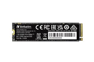 Verbatim Vi5000 Internal PCIe NVMe M.2 SSD 1TB