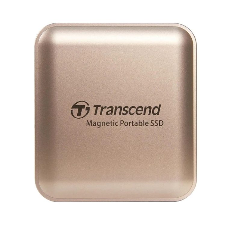 Transcend 1TB, външен SSD, ESD420G, USB 20Gbps, Type C, Magsafe, Champagne Gold