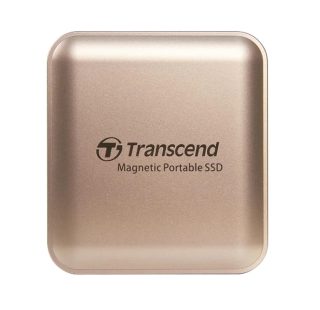 Transcend 1TB, външен SSD, ESD420G, USB 20Gbps, Type C, Magsafe, Champagne Gold