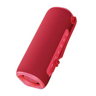 HiFuture Alpha Red преносима тонколона с Bluetooth 5.3, IPX7 водоустойчивост, 20W изходна мощност, Pair to Play (TWS режим), до 12 часа възпроизвеждане, вграден 2-в-1 усилвател