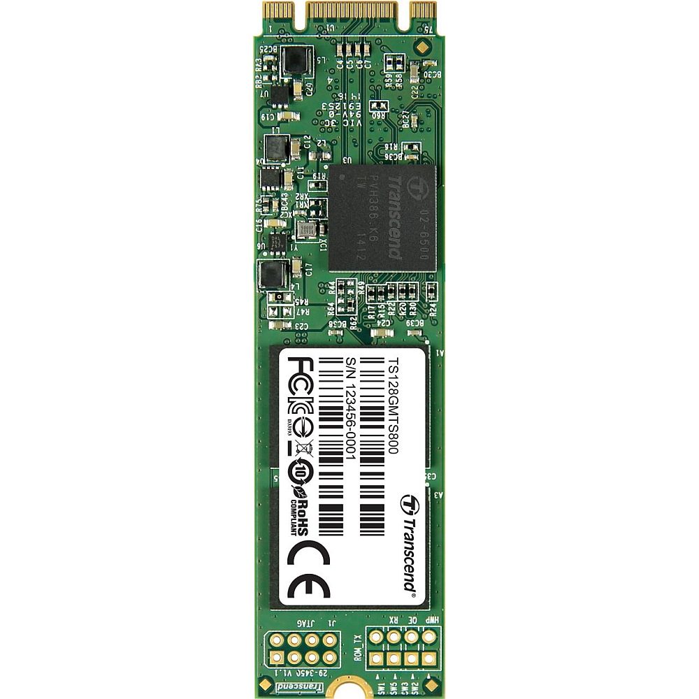 Transcend 128GB, M.2 2280 SSD 800S, SATA3, MLC