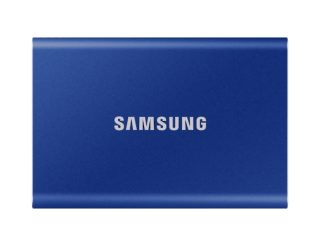 Samsung Portable SSD T7 2TB, USB 3.2, Read 1050 MB/s Write 1000 MB/s, Indigo Blue